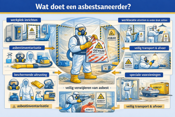 Wat doet een asbestsaneerder